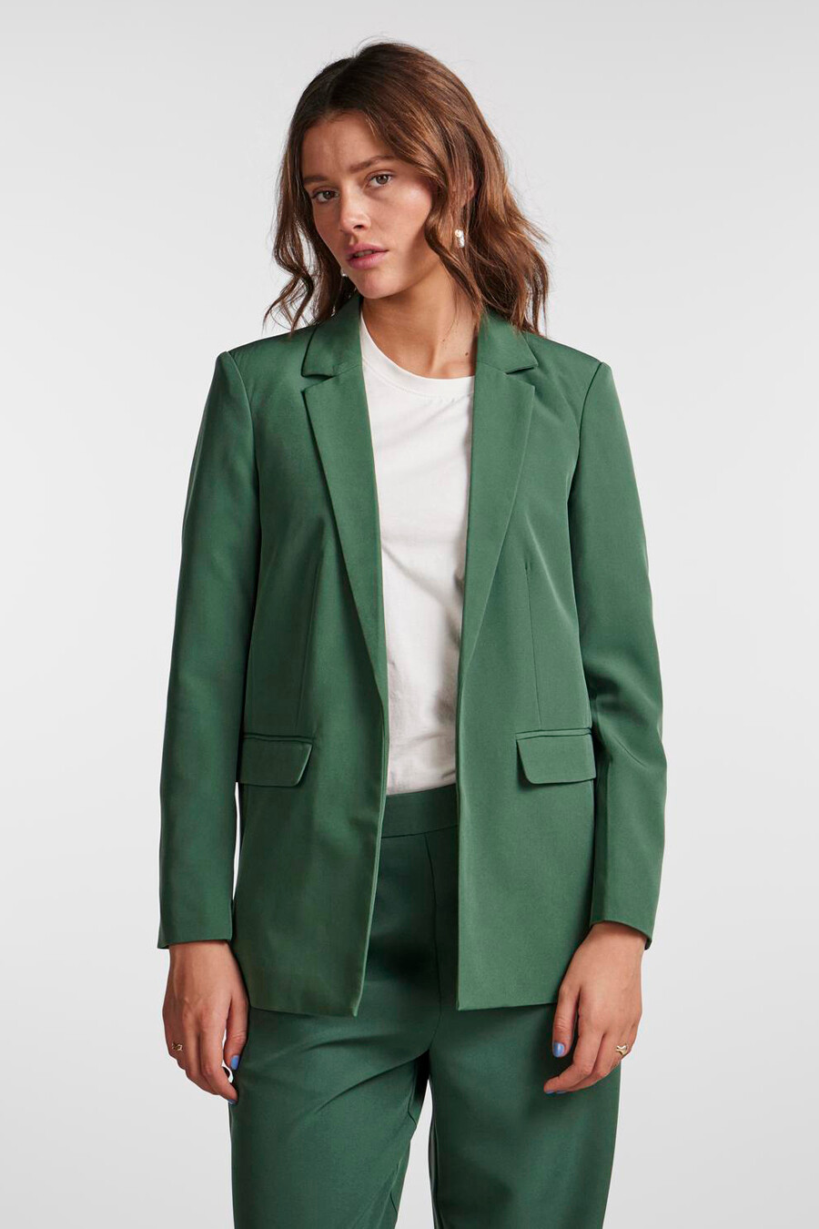 Blazer Groen PIECES 17114792 TREKKING GREEN ZEB